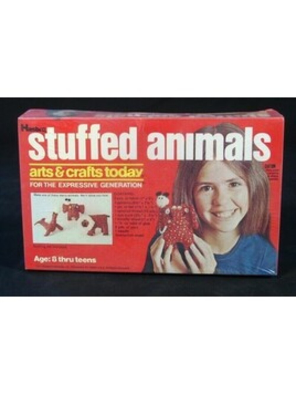 Hasbro Stuffed Animals Arts & Crafts Today Vintage 1977 ~ Sealed Shrinkwrap New